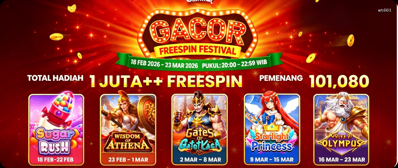 Login mt661 Sekarang Bonus Melimpah